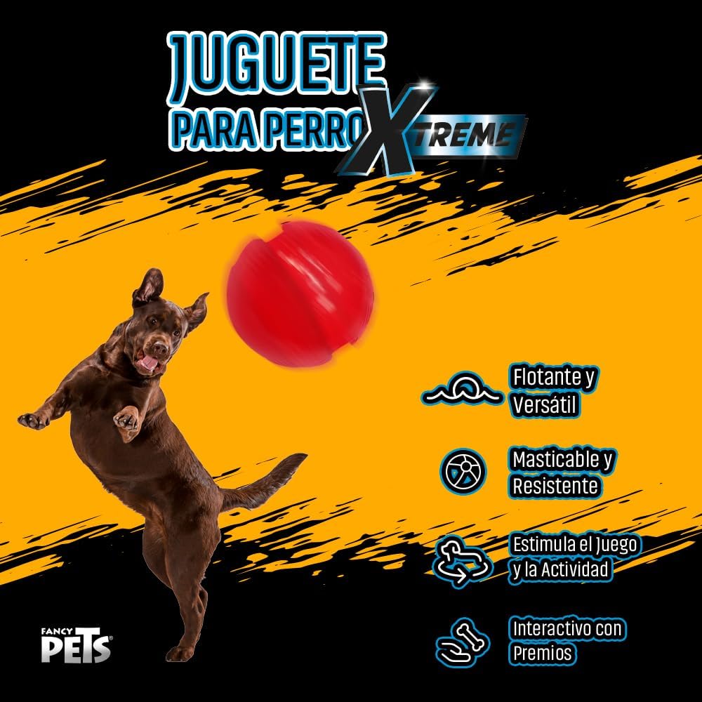 Fancy Pets Juguete Bola Mediana Xtreme para Perros