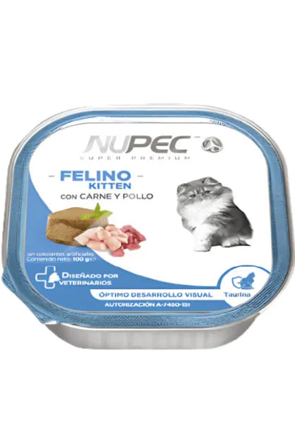 Latas Nupec Felino 16 pzas 100 gr c/u