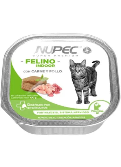 Latas Nupec Felino 16 pzas 100 gr c/u